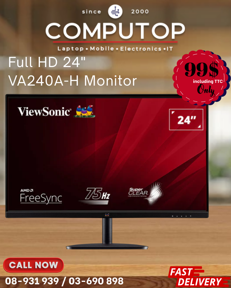 Full HD 24" VA240A-H Monitor